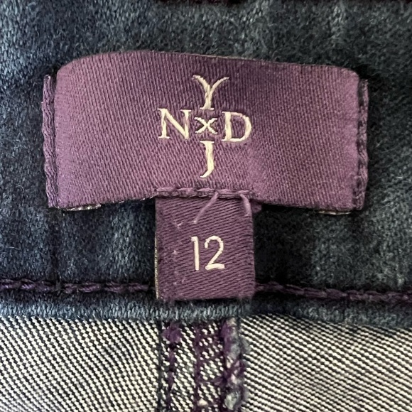 NYDJ Dark Blue Stretch Legging Jegging Jeans with Lift Tuck Technology - Size 12 - Picture 8 of 14